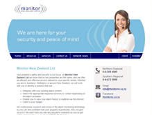 Tablet Screenshot of monitornz.co.nz